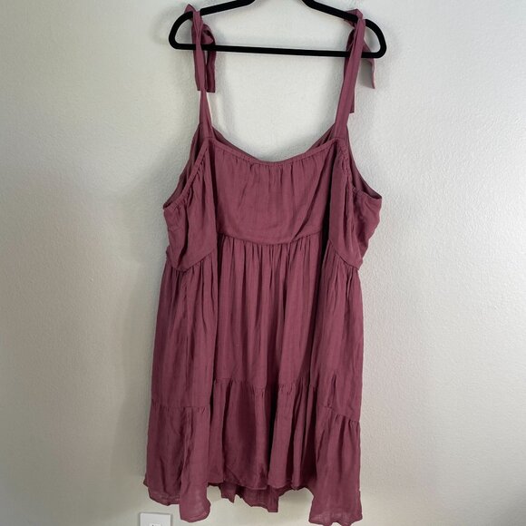 NEW Torrid Womens Plus 5X Mini Textured Woven Button Front Dress - Picture 10 of 12